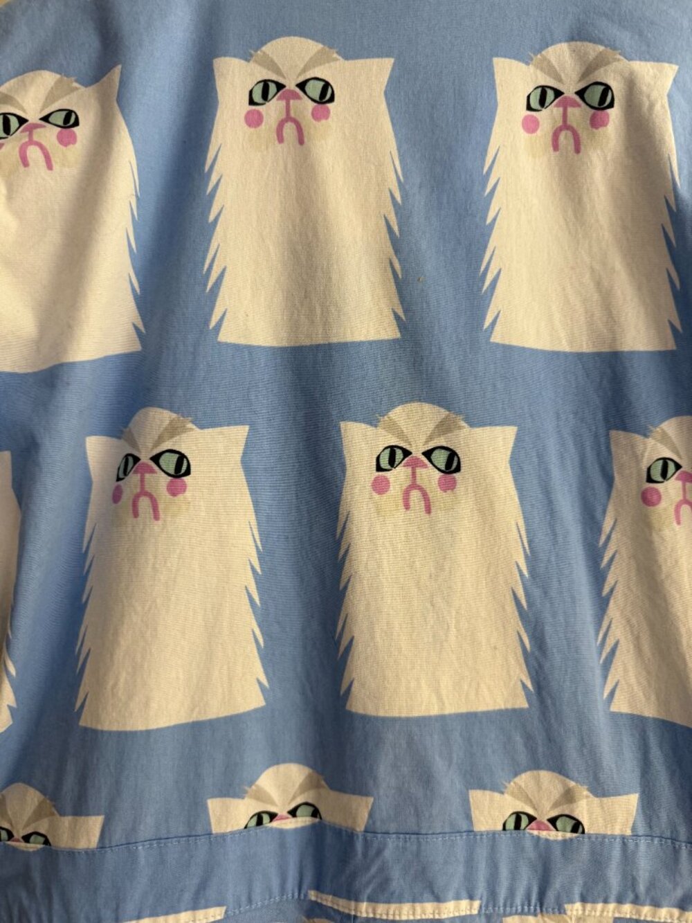 Nooworks Grumpy Cats Shortall Romper Size Xsmall - Picture 3 of 3